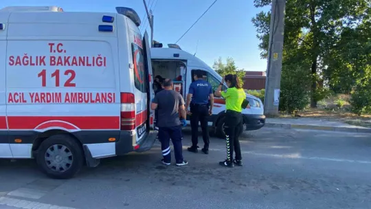 Kırmızı ışıkta geçti, faciaya yol açıyordu