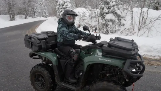 Kış turizminin gözdesi Kartepe'de kar sevinci