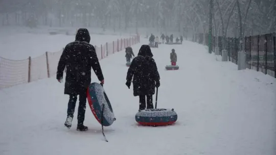 Kış turizminin gözdesi Kartepe'de kar sevinci