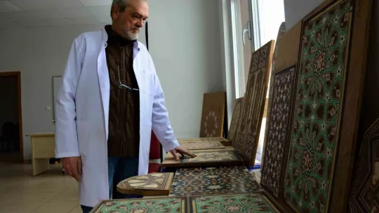 Saray sanatı için Türkiye'de ilk kez kurs açıldı