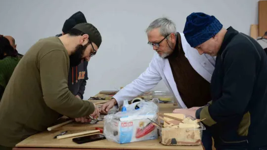 Saray sanatı için Türkiye'de ilk kez kurs açıldı