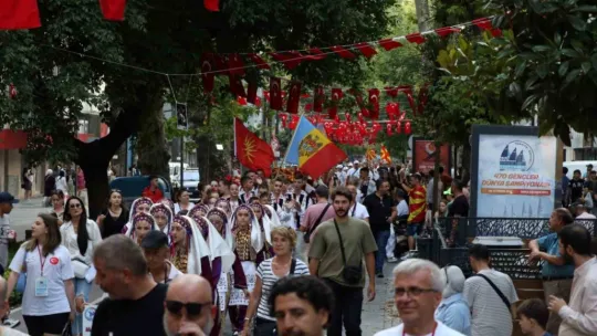 Kocaeli 1. Balkan Halk Oyunları Festivali başladı