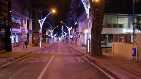 Kocaeli caddeleri sessizliğe büründü!