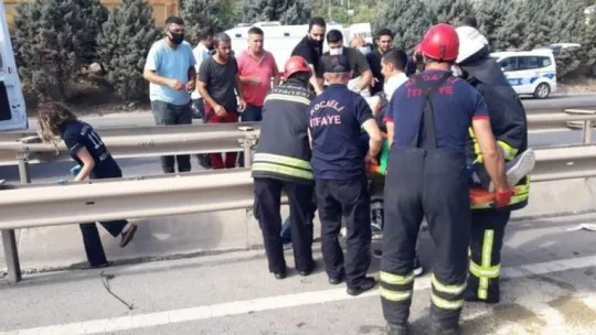 Kocaeli D-100 karayolunda zincirleme kaza: Çok sayıda yaralı