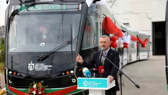 Yeni tramvaylar geldi, artık çift tramvaylar çalışacak
