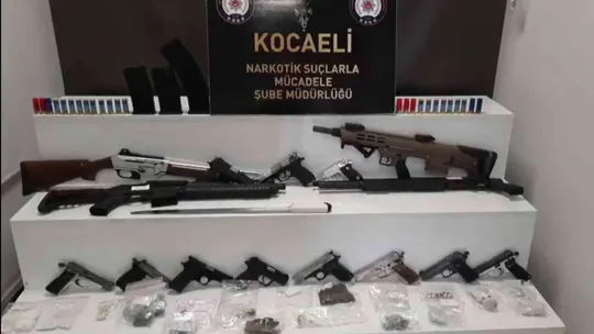 Kocaeli'de operasyon: 157 tutuklama