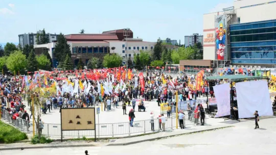 Kocaeli'de 1 Mayıs coşkusu