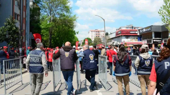 Kocaeli'de 1 Mayıs coşkusu