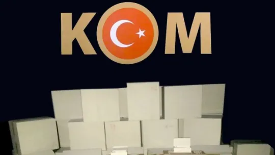 Kocaeli'de 1 milyon 900 adet makaron ele geçirildi