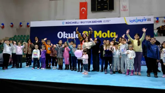 Kocaeli'de binlerce çocuk yarıyıl tatilini böyle değerlendirdi