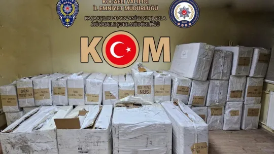 Kocaeli'de 169 bin adet gümrük kaçağı güneş gözlüğü ele geçirildi