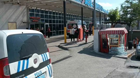 2.5 metre yükseklikten düşen işçi yaralandı