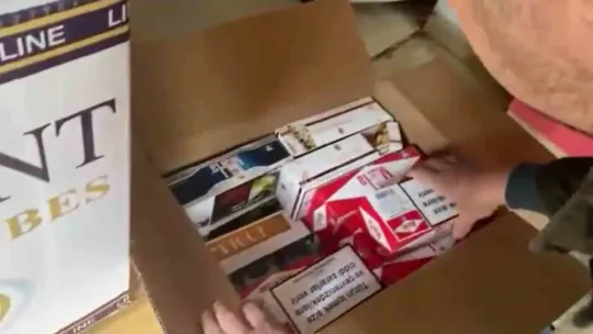 4 adresi sigara üretim fabrikasına çevirdiler