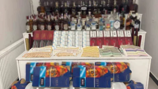 Kocaeli'de 5 milyon liralık kaçakçılık operasyonu