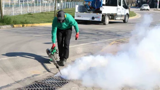 Kocaeli'de 800 bin metrekare alan ilaçlandı