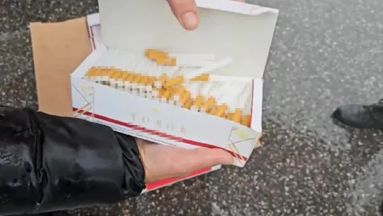 Kocaeli'de 9 milyon 580 bin dal bandrolsüz makaron ele geçirildi