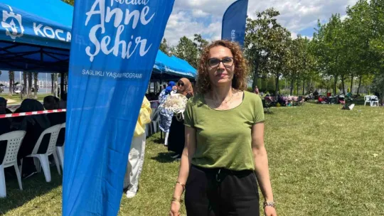 Kocaeli'de anneler ve çocukları gün boyunca eğlenceye doydu
