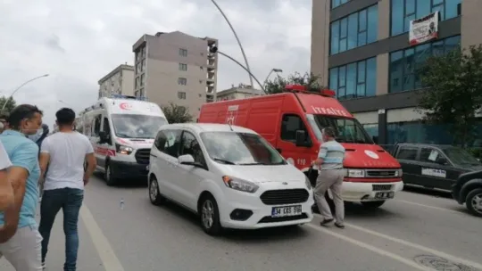 Kocaeli'de araç yayaya çarptı!