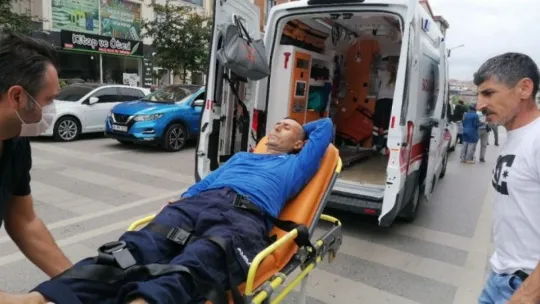 Kocaeli'de araç yayaya çarptı!