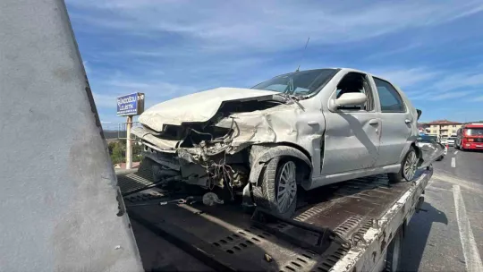 Kocaeli'de kaza! 4 kişi yaralandı