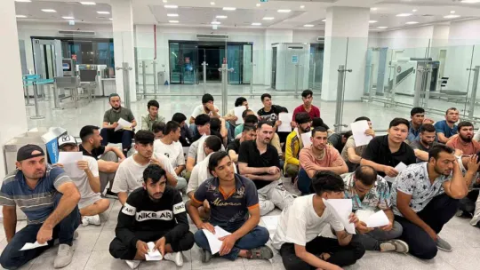 Kocaeli'de bin 419 düzensiz göçmen sınır dışı edildi