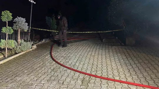 Kocaeli'de bungalovda çıkan yangın paniğe neden oldu