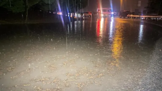 Kocaeli'de cadde ve sokaklar sular altında kaldı