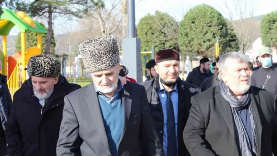 Kocaeli'de Cevher Dudayev Parkı törenle açıldı