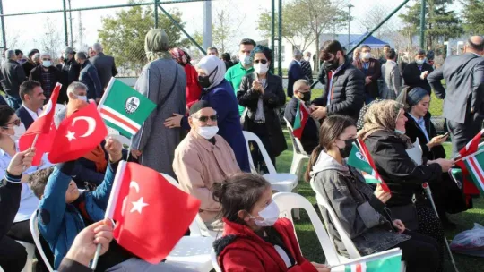 Kocaeli'de Cevher Dudayev Parkı törenle açıldı
