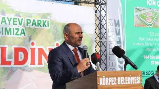Kocaeli'de Cevher Dudayev Parkı törenle açıldı
