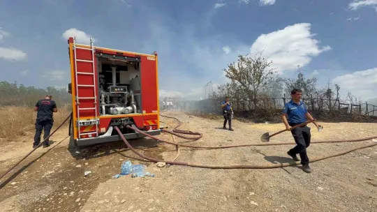 Kocaeli'de çıkan yangın 2 saatte söndürüldü: 5 ev zarar gördü