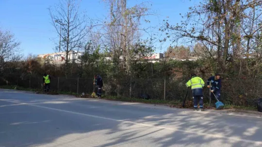 Kocaeli'de dip bucak temizlik