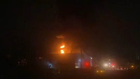 Kocaeli'de fabrika yangını