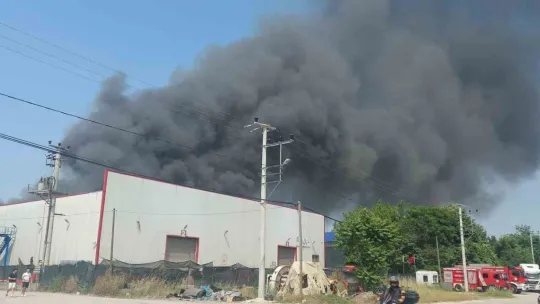 Kocaeli'de fabrika yangını