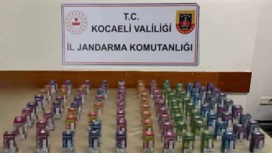 48 bin dolu ve boş makaron ele geçirildi