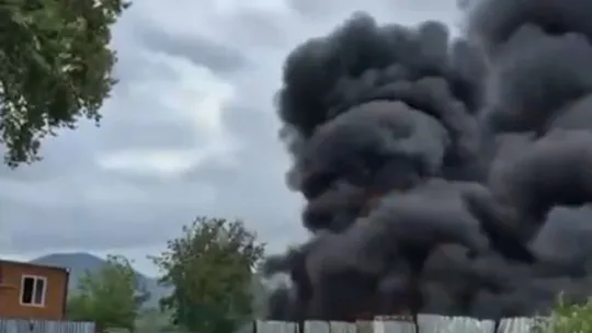Kocaeli'de hurdalıkta korkutan yangın