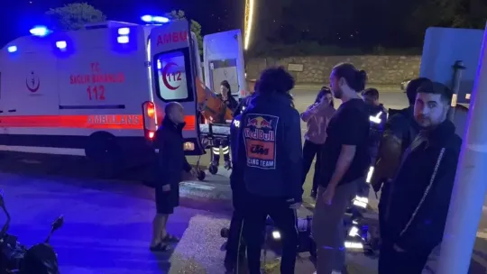 Kocaeli'de iki motosiklet çarpıştı: 2 yaralı
