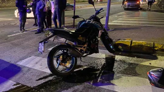 Kocaeli'de iki motosiklet çarpıştı: 2 yaralı