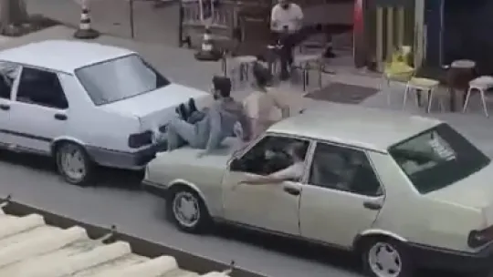 Kocaeli'de ilginç görüntü