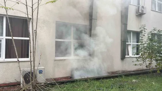 Kocaeli'de ilkokulda yangın paniği