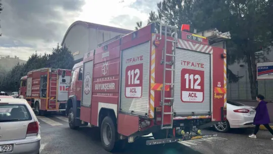 Kocaeli'de ilkokulda yangın paniği