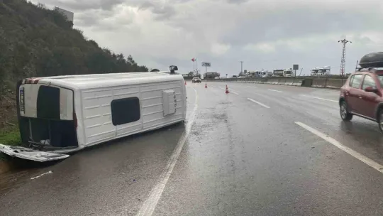 Kocaeli'de faciadan dönüldü: Yaralılar var