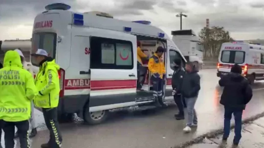 Kocaeli'de faciadan dönüldü: Yaralılar var