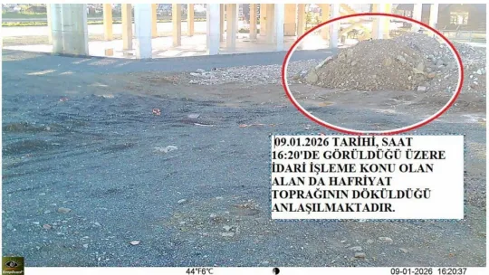 Kocaeli'de kaçak döküm yapan firmaya foto-kapan tespitiyle ceza