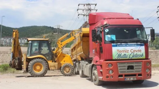 Kocaeli'de kaçak hafriyata Milyonluk ceza