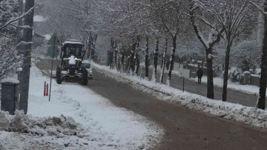 Kocaeli'de kar yağışı günlük yaşamı olumsuz etkiliyor