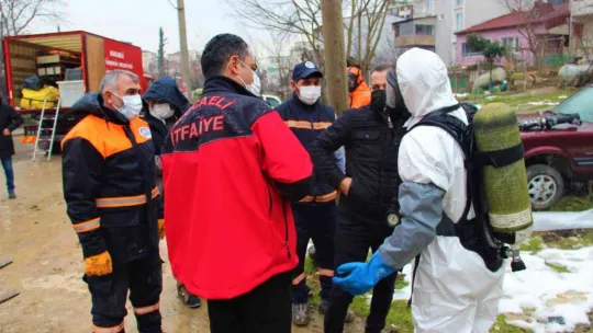 Kocaeli'de kimyasal madde paniği