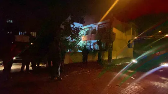 Kocaeli'de korkutan baca yangını