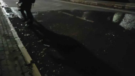 Kocaeli'deki otoparkın bir bölümü sular altında kaldı