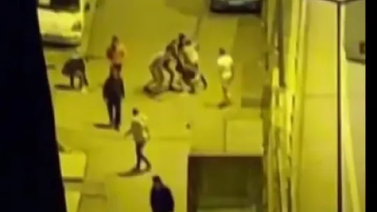 Kocaeli'de meydan muharebesi gibi kavga